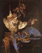 Aelst, Willem van Still Life with Hunting Equipment USA oil painting reproduction